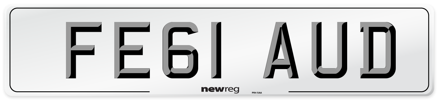 FE61 AUD Number Plate from New Reg